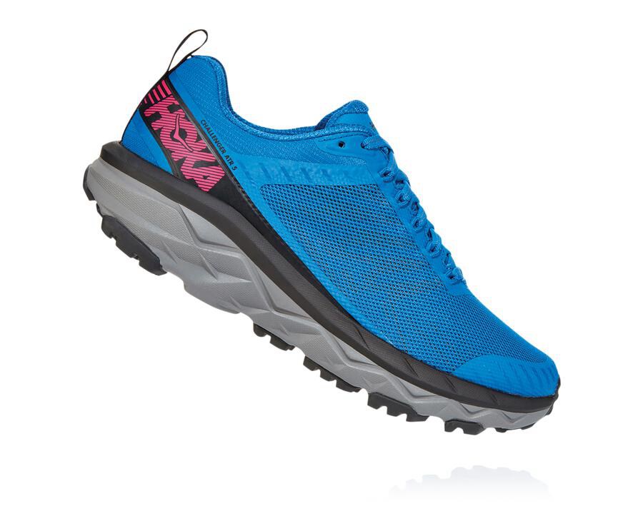 Hoka One One Trainers Womens Blue - Challenger ATR 5 - 56930AQGZ